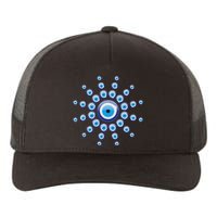 Evil Eye Against Evil Spirits Greek Turkish Eye Nazar Yupoong Adult 5-Panel Trucker Hat