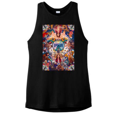 Everything Everywhere All At Once Ladies PosiCharge Tri-Blend Wicking Tank