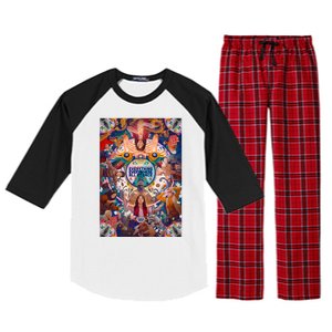 Everything Everywhere All At Once Raglan Sleeve Pajama Set