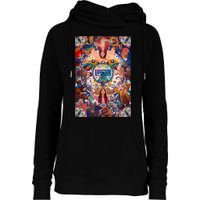 Everything Everywhere All At Once Womens Funnel Neck Pullover Hood