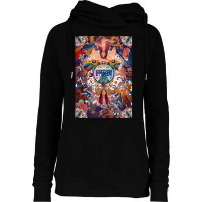 Everything Everywhere All At Once Womens Funnel Neck Pullover Hood