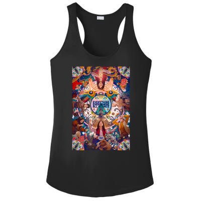 Everything Everywhere All At Once Ladies PosiCharge Competitor Racerback Tank