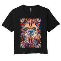 Everything Everywhere All At Once Women's Crop Top Tee