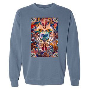 Everything Everywhere All At Once Garment-Dyed Sweatshirt