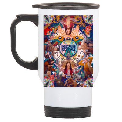 Everything Everywhere All At Once Stainless Steel Travel Mug