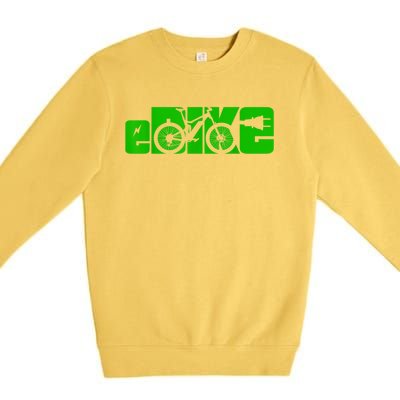 EBike Electric Bicycle Premium Crewneck Sweatshirt