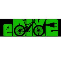 EBike Electric Bicycle Bumper Sticker