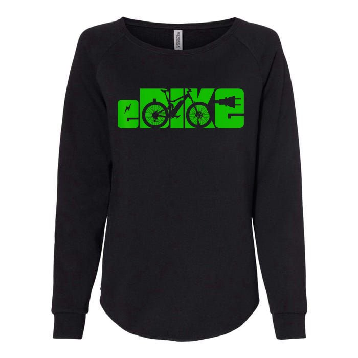 EBike Electric Bicycle Womens California Wash Sweatshirt