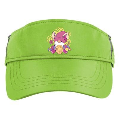 Easter Egg Bunny Gnome Adult Drive Performance Visor