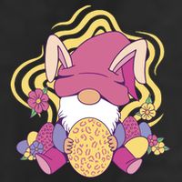 Easter Egg Bunny Gnome Cool Comfort Performance Bucket Hat