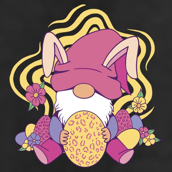 Easter Egg Bunny Gnome Cool Comfort Performance Bucket Hat