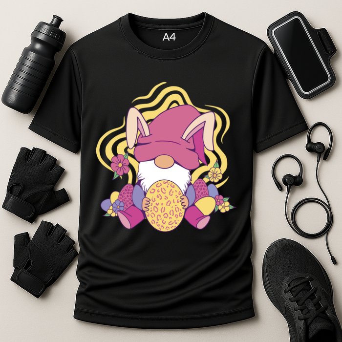 Easter Egg Bunny Gnome Cooling Performance Crew T-Shirt