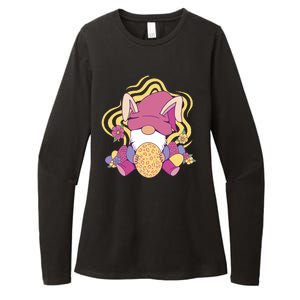 Easter Egg Bunny Gnome Womens CVC Long Sleeve Shirt