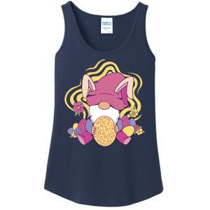 Easter Egg Bunny Gnome Ladies Essential Tank