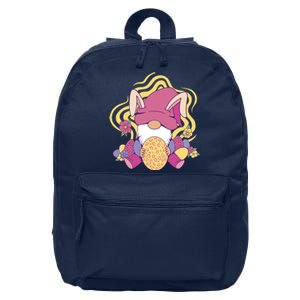 Easter Egg Bunny Gnome 16 in Basic Backpack