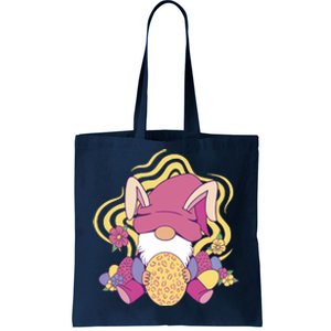 Easter Egg Bunny Gnome Tote Bag