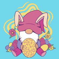 Easter Egg Bunny Gnome Premium T-Shirt