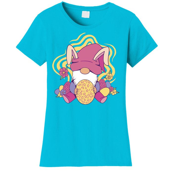 Easter Egg Bunny Gnome Women's T-Shirt