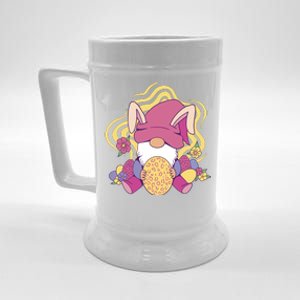 Easter Egg Bunny Gnome Beer Stein