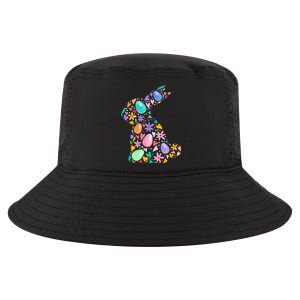 Easter Egg Bunny Floral Holiday Cool Comfort Performance Bucket Hat