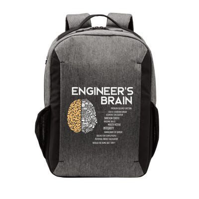 Engineer Engineers Brain Funny Engineering Vector Backpack
