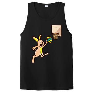 Easter Egg Basketball Bunny Gift For PosiCharge Competitor Tank