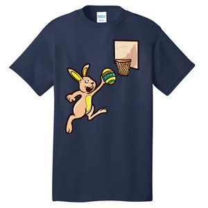 Easter Egg Basketball Bunny Gift For Tall T-Shirt