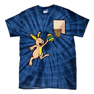 Easter Egg Basketball Bunny Gift For Tie-Dye T-Shirt