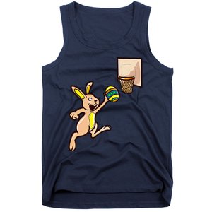 Easter Egg Basketball Bunny Gift For Tank Top