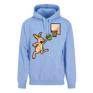 Easter Egg Basketball Bunny Gift For Unisex Surf Hoodie