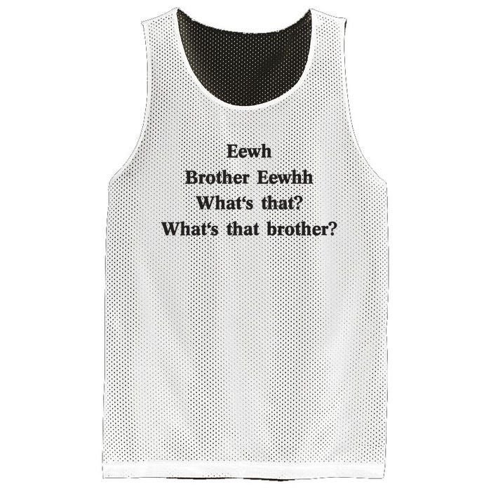 Embroidered Eewh Brother Brother Eewhh Mesh Reversible Basketball Jersey Tank