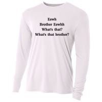 Embroidered Eewh Brother Brother Eewhh Cooling Performance Long Sleeve Crew