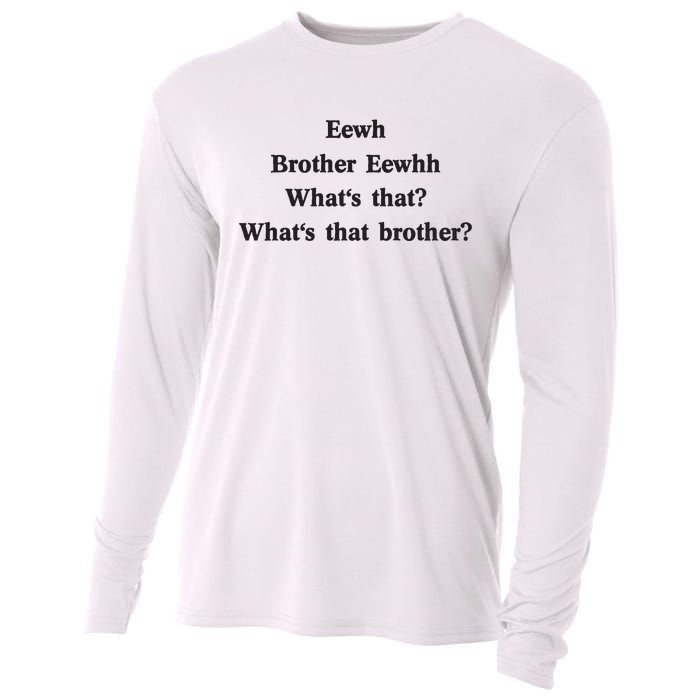 Embroidered Eewh Brother Brother Eewhh Cooling Performance Long Sleeve Crew