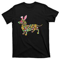 Easter Eggs Bunny Dachshund Dog T-Shirt