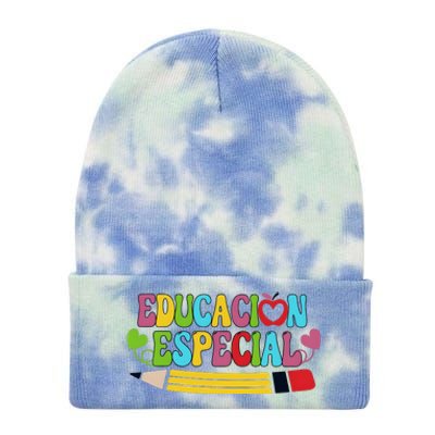 Educacion Especial Back To School Tie Dye 12in Knit Beanie