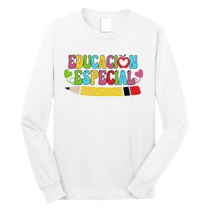 Educacion Especial Back To School Long Sleeve Shirt