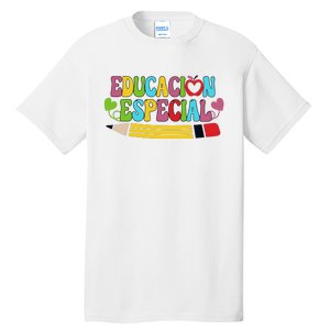 Educacion Especial Back To School Tall T-Shirt