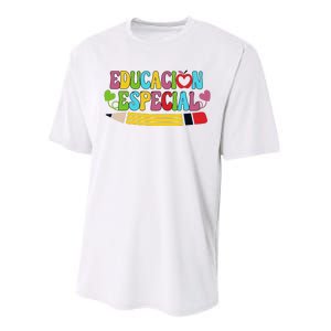 Educacion Especial Back To School Performance Sprint T-Shirt