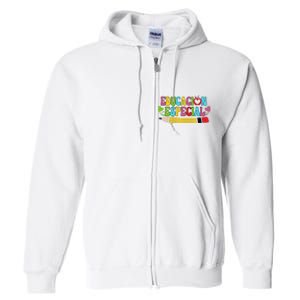 Educacion Especial Back To School Full Zip Hoodie