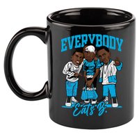 Everybody Eats B 11oz C Handle Ceramic Mug