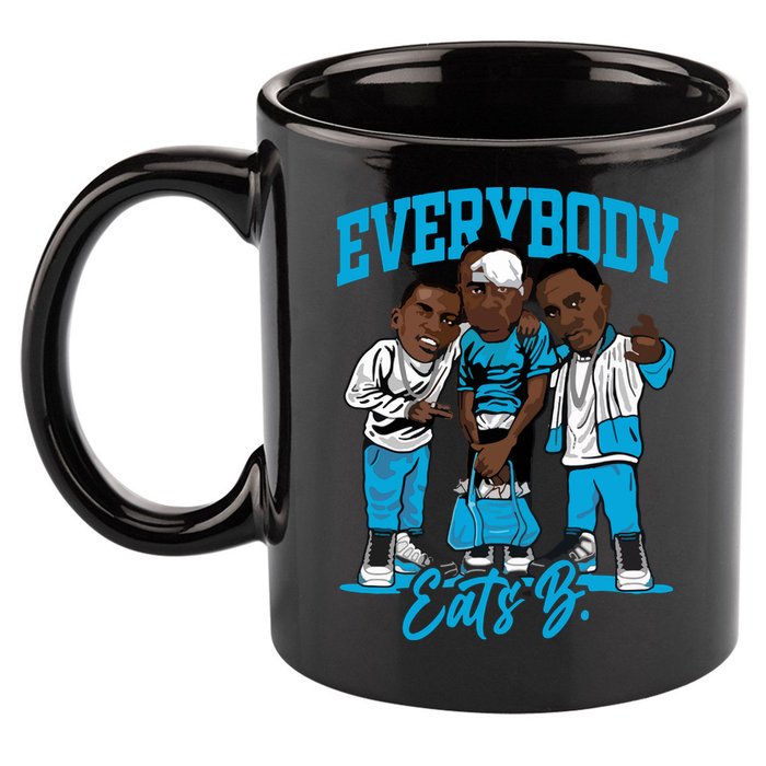 Everybody Eats B 11oz C Handle Ceramic Mug