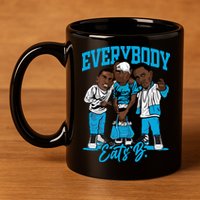 Everybody Eats B 11oz C Handle Ceramic Mug