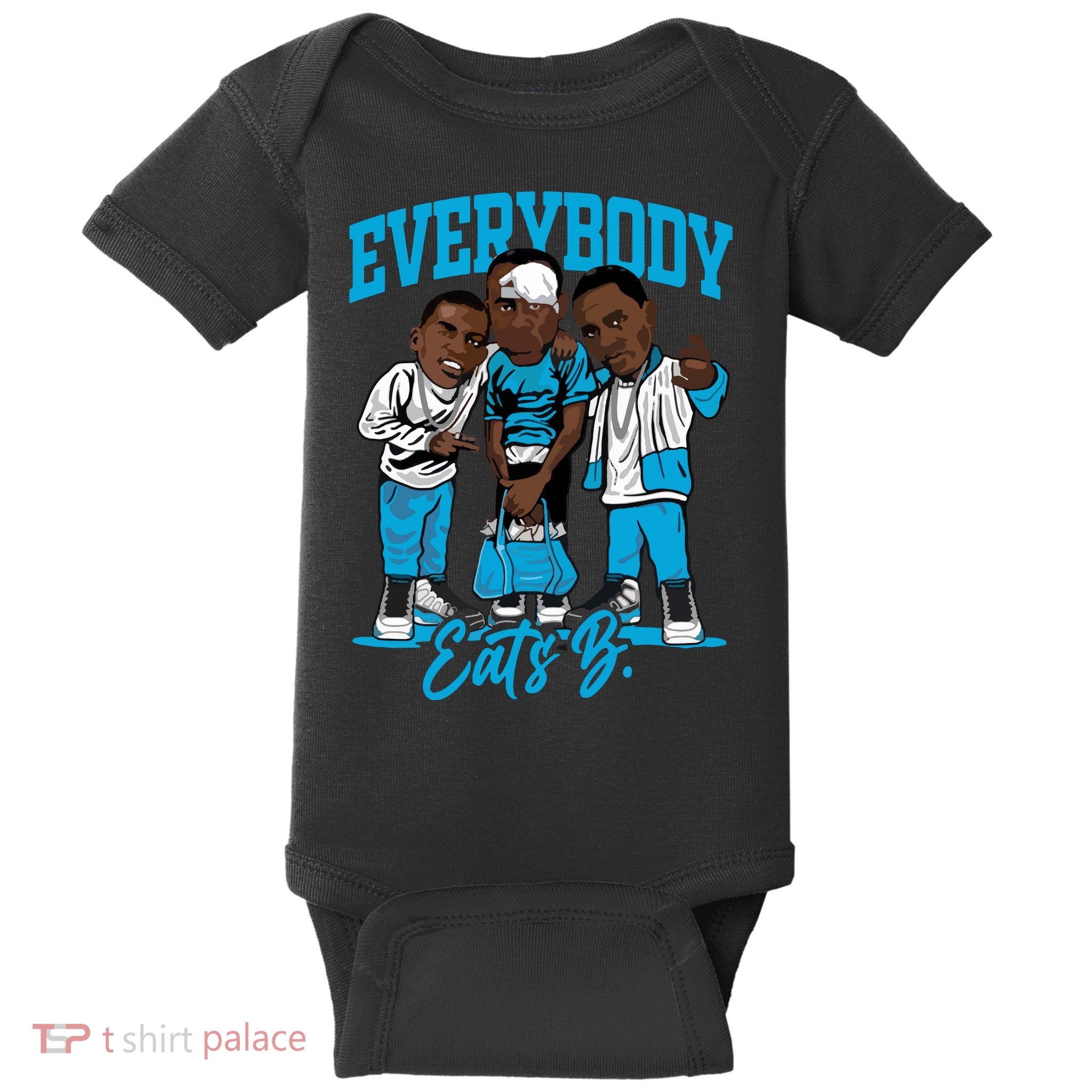 Everybody Eats B Baby Bodysuit