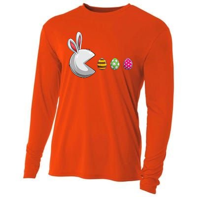 Easter Eggs Bunny Cute Holiday Cooling Performance Long Sleeve Crew