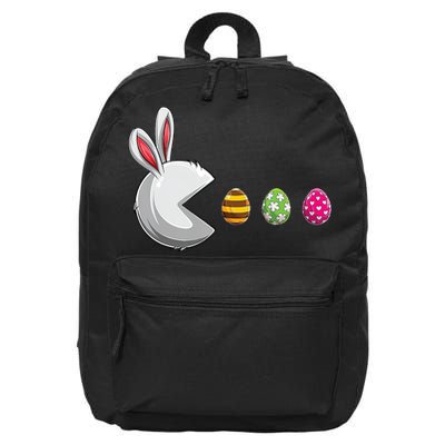 Easter Eggs Bunny Cute Holiday 16 in Basic Backpack