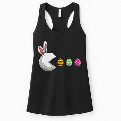 Easter Eggs Bunny Cute Holiday Womens Tank Top