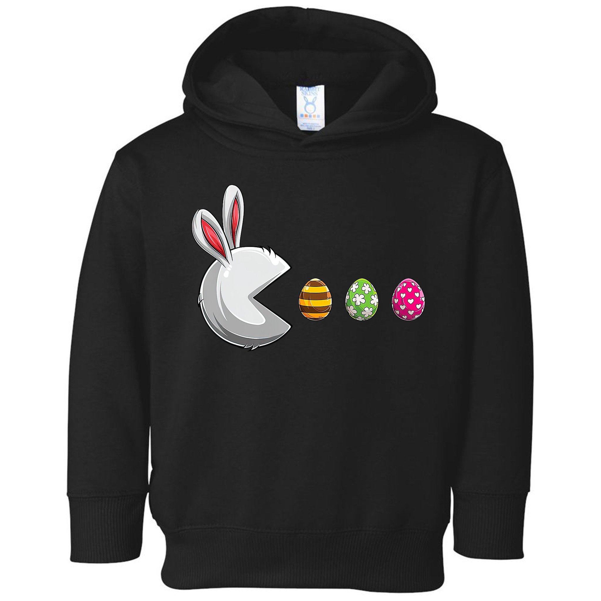 Easter Eggs Bunny Cute Holiday Toddler Hoodie