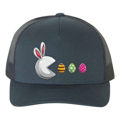 Easter Eggs Bunny Cute Holiday Yupoong Adult 5-Panel Trucker Hat