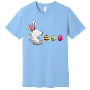 Easter Eggs Bunny Cute Holiday Premium T-Shirt