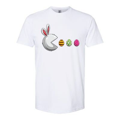 Easter Eggs Bunny Cute Holiday Softstyle® CVC T-Shirt